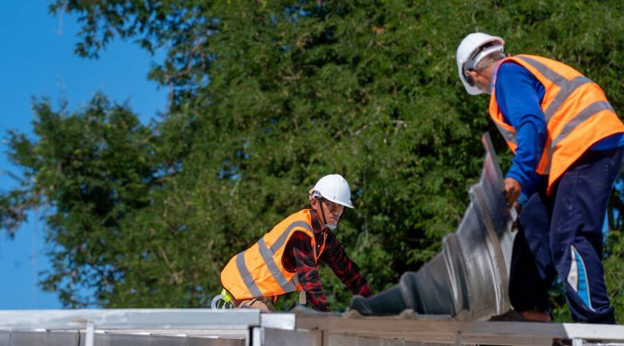 Professional new roof installation services in New Franken, WI